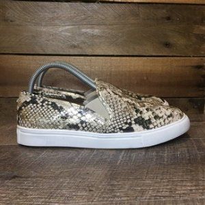 NEW Steve Madden Safary Snake Sneaker
